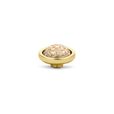 Melano Vivid Shiny Steentje Light Colorado Topaz Goud