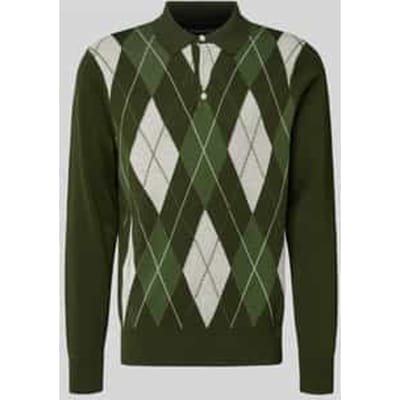 regular fit gebreide pullover van puur katoen