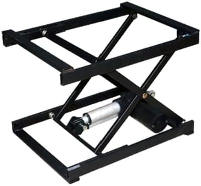 Elektrische Heftafel - Schaarheftafel - Lasten Verplaatsen - Draadloze Bediening - 60 kg Draagvermogen - Zwart
