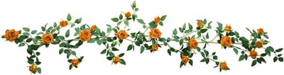 Rozenkrans Decoratie - Bloemenslinger Kunstbloemen - Feestelijke Aankleding - Lange Levensduur - 18 Meter