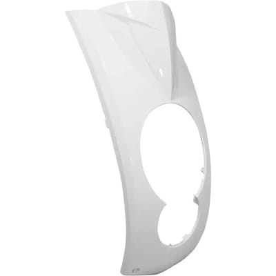 Tablier avant blanc brillant pour scooter Peugeot 50 Ludix compteur triangle