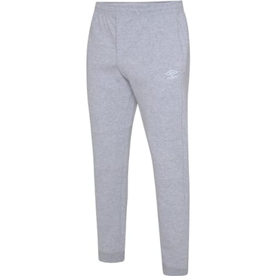 Umbro Heren Club Leisure Joggingbroek (Grijs gemêleerd/wit)