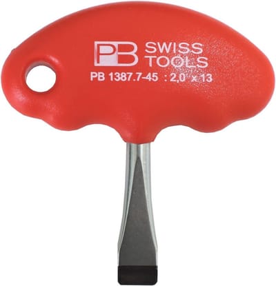 Platte Schroevendraaier met Breedte Tip en Ergonomisch Handvat