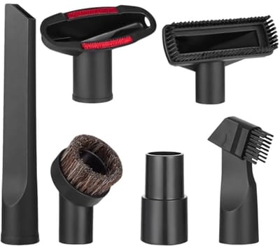 Stofzuiger Opzetstukken Set - 6 Universele Accessoires voor Efficiënt Schoonmaken