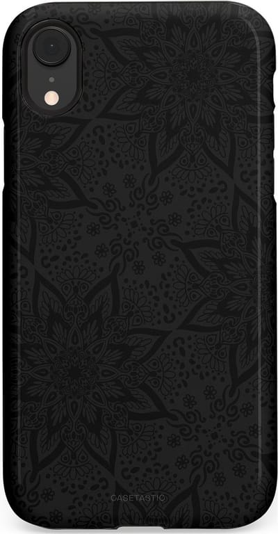 Casetastic Hoesje Geschikt voor Apple iPhone Xr - Stijlvolle Beschermende Duo-layer Case - Mandala stijl