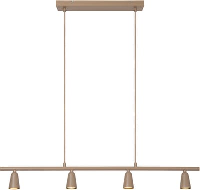 Lucide TIANA - Hanglamp - 4xGU10 - Taupe | Essential