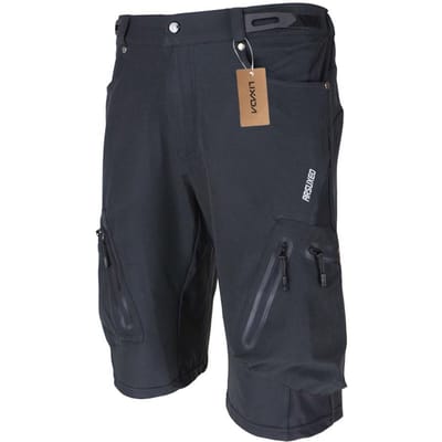 Lixada Baggy Shorts Fietsen Fietsbroek Ademend Sport Losse Fit Shorts Buiten Casual Fietsen M!