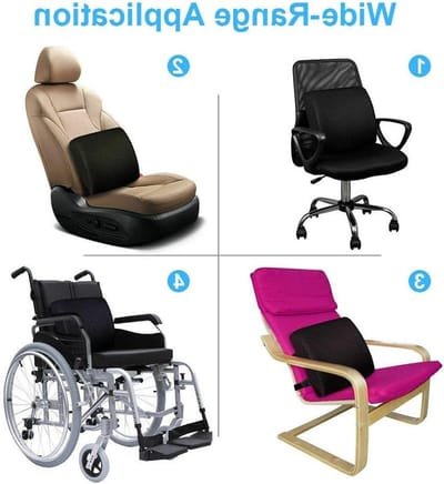 Zitbescherming voor geheugenfoam stoelen en bureaustoelen met antislip onderkant voor optimaal comfort