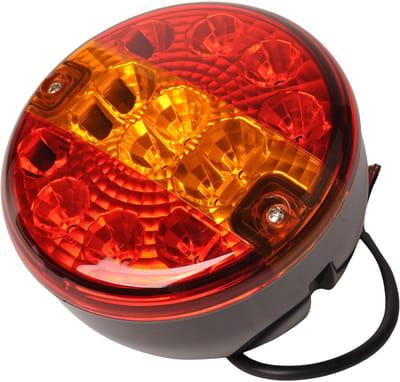 Achterlicht - Cantonal LED - rond - 140x80 mm