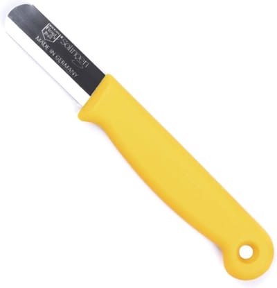Solingen Bandstaal Mes – HACCP – Geel – RVS Lemmet 40 mm – Voedselveiligheid voor Oogsten