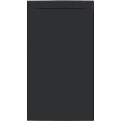 Allibert - Douchebak - Luna 160 X 90 Cm - Polybeton - Zwart