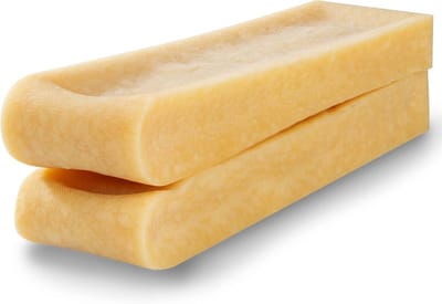 Premium Kauwsnacks voor Honden - Langdurige Hondensnoepjes op Basis van Natuurlijke Melk - Extra Grote Kaassmaak (250g, Pack van 2)