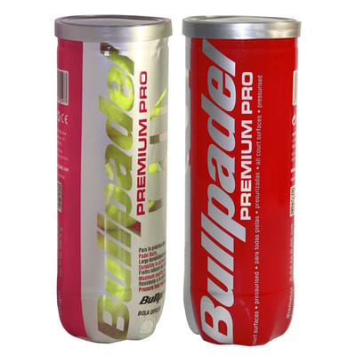 Bullpadel Premium Pro Padel - padel ballen - padelballen - 2 blikken van 3 ballen