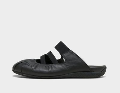 Puma Speedcat Slippers en Sandalen Dames - Zwart - Maat 39 - Suède