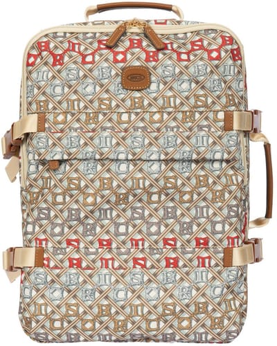 BRIC'S rugzak reistas met laptopvak X-Collection Backpack Macramè veelkleurig