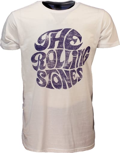 The Rolling Stones Vintage 70s Logo T-Shirt - Officiële Merchandise - L