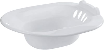 Zitbad voor toilet - Aambeien bad - Comfort na bevalling - Anti-overloop gat - 36 x 39 x 12.5 cm