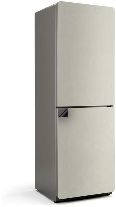 Wallfluent Magnetische Koelkastmat - Lichtbeige Koelkast Magneet Sticker - 60 cm x 180 cm - Lichtbeige Magnetische Koelkastmat - Magneetfolie Koelkast - Decoratieve Koelkast Cover Sticker Magneet - Verwijderbare Koelkast Decoratie