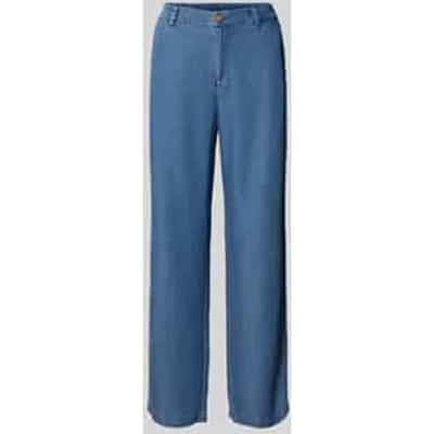 straight fit broek uit lyocellmix met viscose