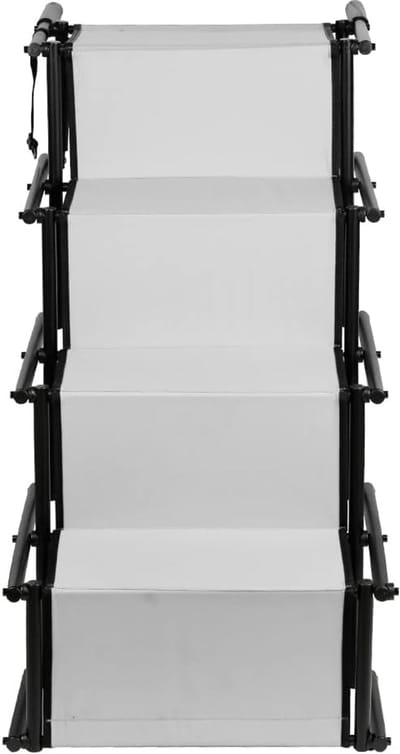 Draagbare hondenlamp voor auto, geschikt voor grote en kleine honden. De opvouwbare ladder van de auto is praktisch en snel, kan een gewicht van 60 kg dragen