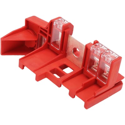 Bloc Fusible Borne Batterie D07A 67 S99B Anti Haute Température Remplacement pour Mazda 3 2013 2018 red