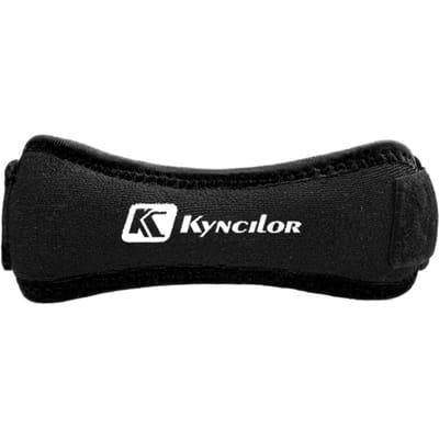 1PC Verstelbare Knie Patella Pees Ondersteuningsband Knie Ondersteuning Brace Pads voor Buitensporten zwart
