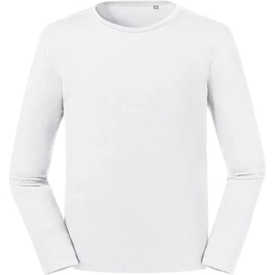 T-shirt met lange mouwen Russell Athletic Pure Organic