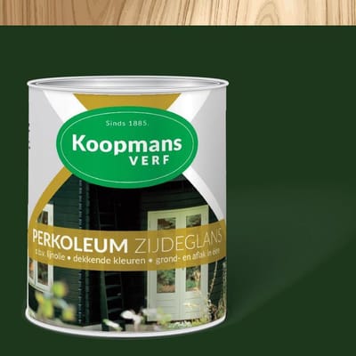Koopmans Perkoleum Zijdeglans 750ml dekkend kleur 244 Sparregroen