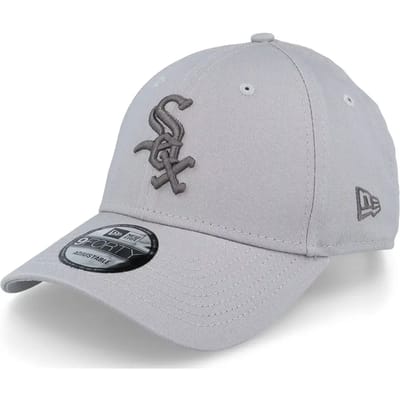 New Era pet Chicago White Sox grijs wit - baseball cap stijl.