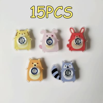 5/15/30 stuks Schattige Dierlijke Fidget Spinners Duurzaam Antistress Roterend Speelgoed voor Kinderen Koop Speelgoed Kerstcadeau Feestbedankje