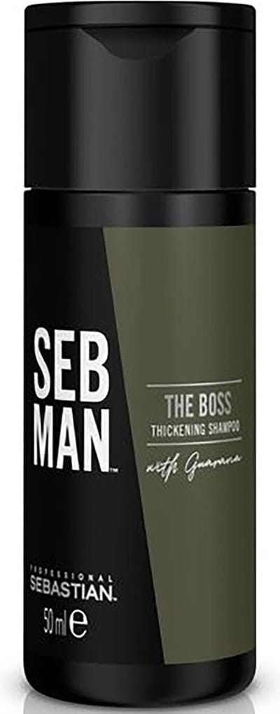 SEB MAN The Boss Thickening Shampoo 50 ml - Normale shampoo vrouwen - Voor Alle haartypes
