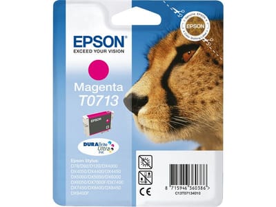 Epson Inktcartridge T0713 Origineel Single Magenta C13T07134012