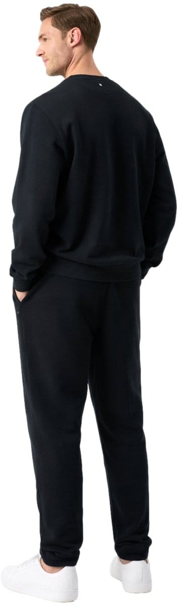 Björn Borg Borg Classic Sweater Heren Trui Met Lange Mouw Mannen - Katoen - Zwart - Maat XL