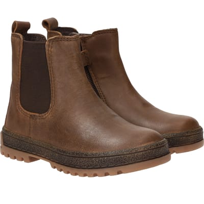 IK-KE Chelseaboots - Jongens - Bruin - Maat:23