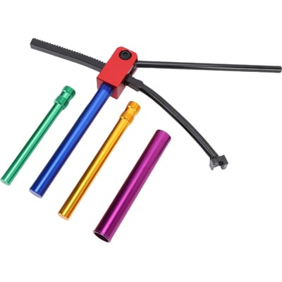 Outils de Changement de Pneu pour Moto Tout-Terrain Changeur de Pneu Rapide et Sans Effort Comprend des Tige de Support de 15 17 20 25 mm pour Roues de 16 à 21 Pouces blue