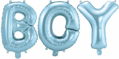 Geboorte Ballonnen Letter Set Boy 36cm