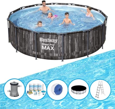 Bestway - Zwembad Steel Pro MAX - Zwembadpakket - 427x107 cm
