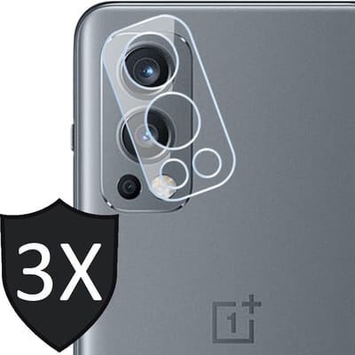 Camera Screenprotector geschikt voor OnePlus Nord 2 - 3x Glas Screen Protector