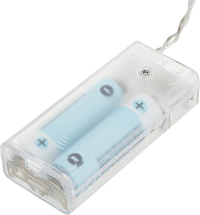 Atmosphera LED decoratieve slinger multi kleur balletjes - Lichtslingers katoen - Cotton ball - 10 Ballen - Batterijen niet inbegrepen
