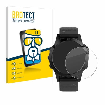 Screenprotector voor Garmin fenix 5 (47 mm) / 5 Plus (47 mm) Beschermglas transparant