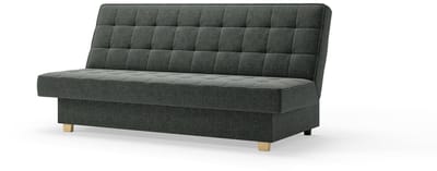 Moderne 3-zits slaapbank met slaapfunctie en elegante donkergrijze kleur – Slaapbank Belfi - Donkergrijs (Twist 20)