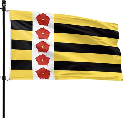 VlagDirect - Horst aan de Maas vlag - Gemeente Horst aan de Maas vlag - 90 x 150 cm.