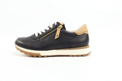 Paul Green - 5310 - Lage sneakersDames sneakers - Kleur: Zwart - Maat: 37.5