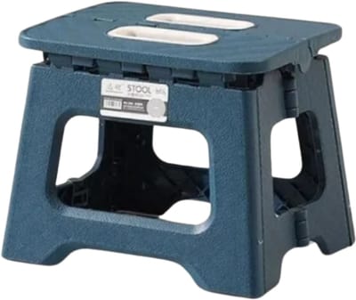 Bovista Strandstoel Opvouwbaar - Inklapbaar - Met Rugleuning - Volwassenen - Folding chair - Beach - Camping - Blauw
