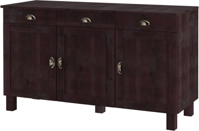 Toscana-Dressoir - 3-deuren 3-laden - Havana