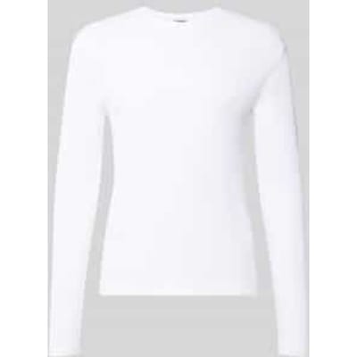 Slim fit shirt met lange mouwen van puur katoen model 'Enil'