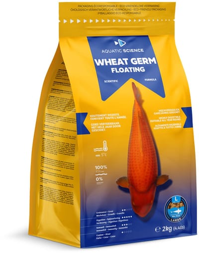 Aquatic Science Wheat Germ Floating Large 2kg Koivoer visvoer vijvervoer Ichifood