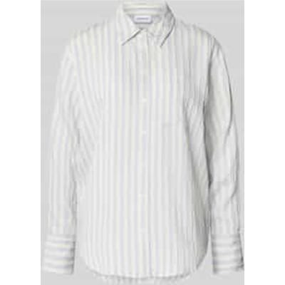 Comma  Blouses Blue Maat: 40 | Overhemden Outlet | Dames | Blauw