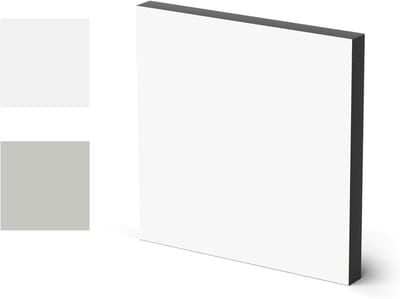 HPL Platen - Volledige Kernplaten - Werkblad Maken - Vochtbestendig Materiaal - 50 x 50 cm - Wit