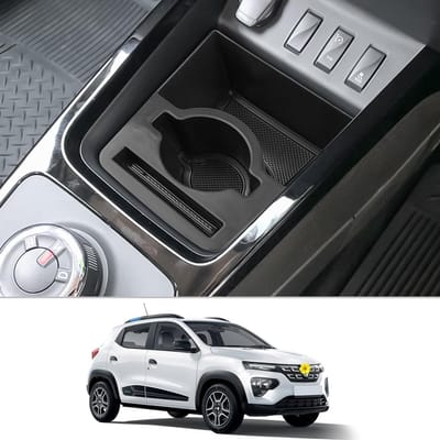Center Console Organizer voor Dacia Spring Electric EV 2022-2023 - Opbergbak, Drankhouder en Auto Accessoires voor Efficiënte Ruimtebesparing